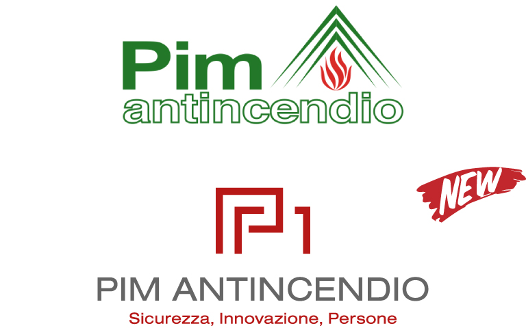 Pim antincendio lancia il nuovo logo aziendale